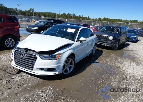 2016 Audi A3 2.0T Premium z USA, uszkodzony, nr VIN WAUB8GFF0G1118332